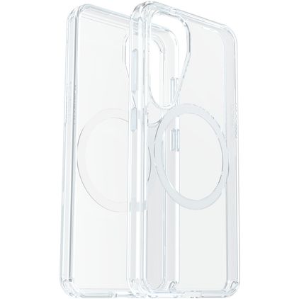 OtterBox Symmetry Samsung Galaxy S25 MagSafe Plástico rígido Capa traseira Antichoque - Preto