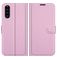 Mobigear Classic Sony Xperia 10 III Lompakkokotelo + Setelitasku - Vaaleanpunainen