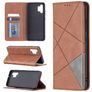 Mobigear Rhombus Slim Samsung Galaxy A32 4G Cover a libro - Marrone