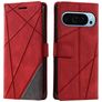 Mobigear Rhombus Google Pixel 9 Pro Plånboksfodral med sedelfack - Röd