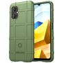 Mobigear Rugged Shield POCO M5 Flexible TPU Back cover Shockproof - Green