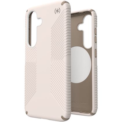 Speck Presidio2 Grip Magnet Samsung Galaxy S25 MagSafe Hardcase Back cover Antiurto - Bleached Bone
