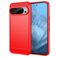 Mobigear Brushed Slim Google Pixel 9 Pro Joustava TPU Suojakuori - Punainen