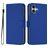 Mobigear Urban Wallet iPhone 16 Plus Cover a libro portafoglio - Blu scuro
