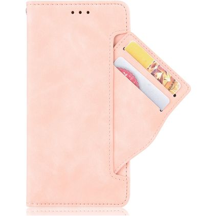 Mobigear Slide Wallet Samsung Galaxy S20 FE Cover a libro portafoglio - Rosa