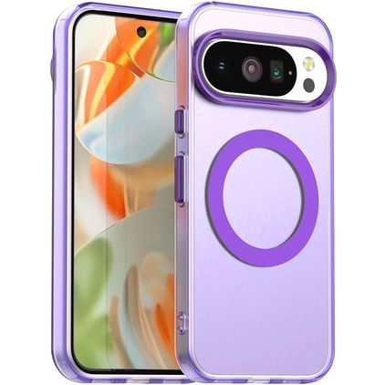 Mobigear Shockproof Google Pixel 10 MagSafe Hardcase Etui plecki - Fioletowy
