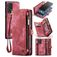 CaseMe 008 Samsung Galaxy A52 Case Detachable 2-in-1 Wallet Case Wallet - Red