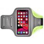 Mobigear Easy Fit Suporte de telemóvel para corrida Neopreno Capa desportiva Braçadeira desportiva - Medium - Verde