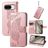Mobigear Butterfly Google Pixel 8 Cover a libro portafoglio - Oro rosa