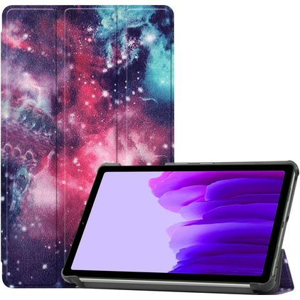 Mobigear Tri-Fold Samsung Galaxy Tab A7 Lite Capa livro - Milky Way