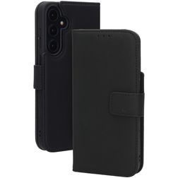 Mobiparts Wallet Samsung Galaxy A35 Genuine Leather Wallet case - Black