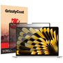 GrizzlyCoat MacBook Air 15 cali (2023-2026) Ochrona ekranu Filtr prywatyzujący Folia - Kompatybilna z etui - Czarny