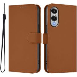 Mobigear Urban Wallet Samsung Galaxy S25 Edge Funda tipo libro Cartera - Marrón