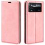 Mobigear Retro Slim POCO X4 Pro 5G Etui z klapką typu portfel - Różowy