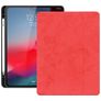 Mobigear Tri-Fold Gel iPad Pro 12,9 tommer (2018) TPU / Kunstlæder Pungetui + Stylus-holder - Rød