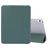 Mobigear Tri-Fold Gel iPad Air 5 (2022) TPU / Leatherette Wallet case + Stylus Holder - Green