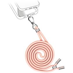 Valenta Lanyard Cordão para telemóvel universal ajustável - Rosa