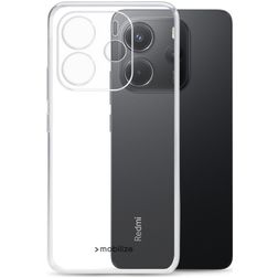 Mobilize Gelly Transparente Xiaomi Redmi Note 14 TPU flexível Capa traseira - Transparente
