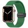 Mobigear Sport Mag Silikone Apple Watch Urrem Magnetlås - 49/46/45/44 mm - Grøn