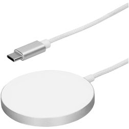 Mobiparts Charge Pad laddare MagSafe 1 m 25W - Vit