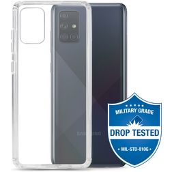 Mobilize Naked Protection Transparente Samsung Galaxy A71 Funda Plástico rígido Carcasa Antigolpes - Transparente