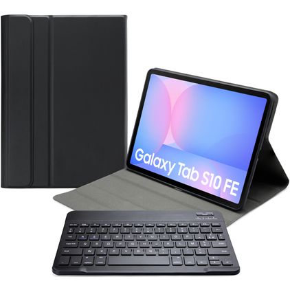 Mobilize Detachable Bluetooth Keyboard Samsung Galaxy Tab S10 FE Capa livro com teclado AZERTY - Preto