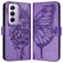 Mobigear Butterfly OPPO Reno 12 Pro Funda tipo libro Cartera - Morado