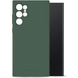 Mobilize Rubber Gelly Samsung Galaxy S24 Ultra Flexibilní TPU Zadní kryt - Matt Green
