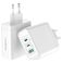 Mobilize Wall Charger Triple USB / USB-C Nabíječka Power Delivery 100W - Bílá