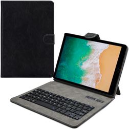 Mobilize Premium Bluetooth iPad Air 1 (2013) Funda tipo libro con teclado QWERTY - Negro