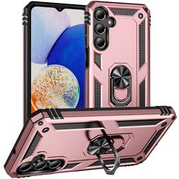 Mobigear Armor ring Samsung Galaxy A16 Plástico rígido Capa traseira Antichoque com anel - Rosa dourado