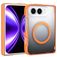 Mobigear Crystal iPhone Duo MagSafe Hårdt Bagsidecover - Orange