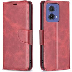 Mobigear Excellent Motorola Moto G85 Funda tipo libro Cartera - Rojo