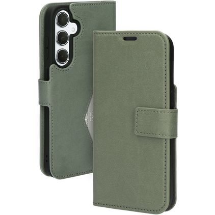 Mobiparts Classic Wallet Samsung Galaxy A55 Lompakkokotelo + Setelitasku - Stone Green