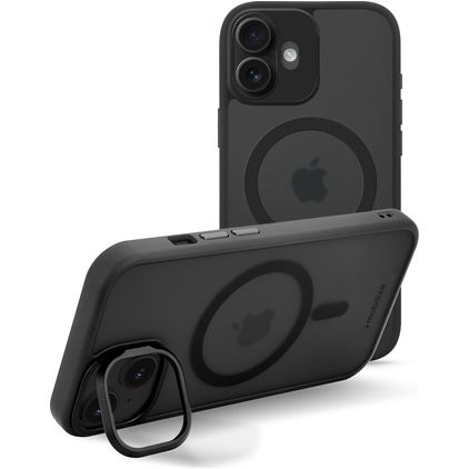 Mobilize Hybrid Pro iPhone 16 MagSafe Plástico rígido Capa traseira Antichoque - Preto