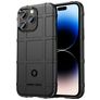 Mobigear Rugged Shield iPhone 14 Pro Max TPU flexible Carcasa Antigolpes - Negro