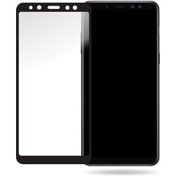 Mobilize Premium Samsung Galaxy A8 (2015) Cristal templado Protector de pantalla - Compatible con fundas - Negro