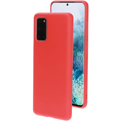Mobiparts Samsung Galaxy S20 Plus Silikon Etui plecki - Scarlet Red