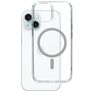 Mobiparts Hardcover Clear iPhone 15 MagSafe Hard Case Back cover - Clear
