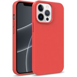 Mobigear Bio iPhone 14 Pro Max Miljövänligt material Skal - Röd