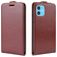 Mobigear iPhone 11 Cover flip - Marrone