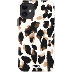 MIO iPhone XR MagSafe Plástico rígido Capa traseira - Leopard