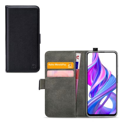 Mobilize Classic Gelly Wallet HONOR 9X Pro Funda tipo libro Cartera - Negro