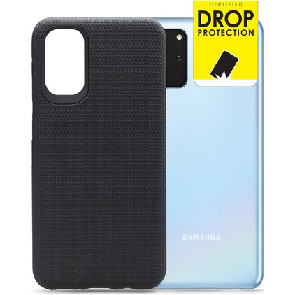 My Style Tough Samsung Galaxy S20 Plus Tvrdý plast Zadní kryt odolný proti nárazům - Černá