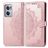 Mobigear Mandala OnePlus Nord CE 2 Capa livro Carteira - Rosa dourado