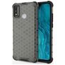 Mobigear Honeycomb HONOR 9X Lite Hard Case Back cover Shockproof - Grey