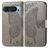 Mobigear Butterfly Google Pixel 9 Funda tipo libro Cartera - Gris