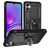 Mobigear Armor Ring Samsung Galaxy A05 Hard Case Back cover Shockproof with Ring Holder - Black