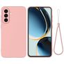 Mobigear Rubber Touch Samsung Galaxy S26 Plus Silikon Etui plecki - Różowy