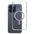 Mobiparts Hardcover Clear iPhone 15 Pro Max MagSafe Hardcase Etui plecki - Przezroczysty